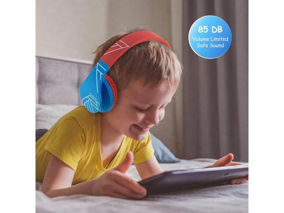 Kids Over-Ear Headphones — Wireless Earbuds, PowerLocus