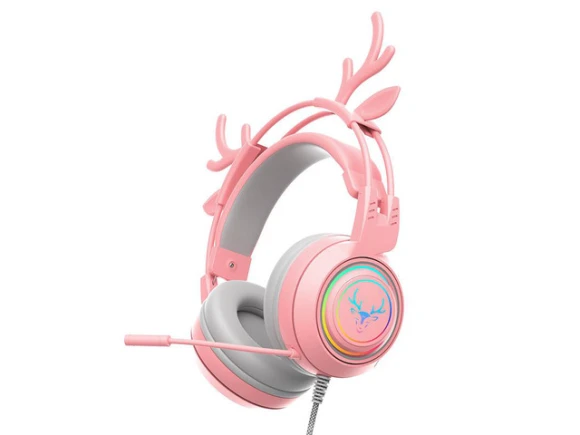 Pink Headphones — Wireless Earbuds, Gemdeck