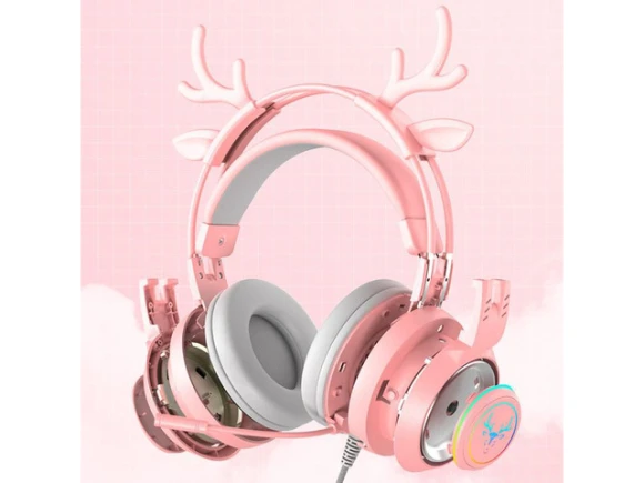 Pink Headphones — Wireless Earbuds, Gemdeck