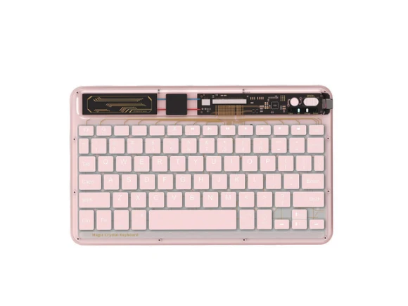 Silver Bluetooth wireless keyboard — Bluetooth Keyboard, Gemdeck