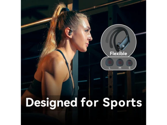 Wireless earbuds, Black — Wireless Earbuds, BMANI