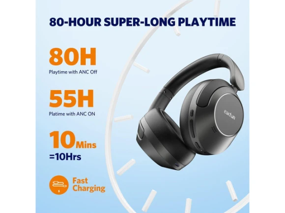 Wireless Over-Ear Headphones — Wireless Earbuds, EarFun