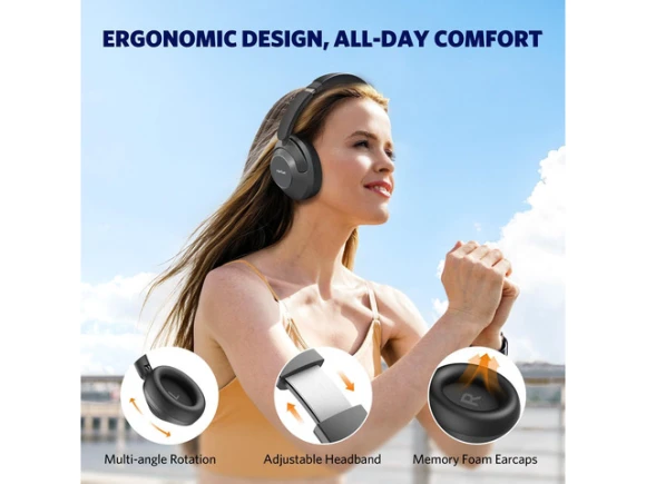 Wireless Over-Ear Headphones — Wireless Earbuds, EarFun