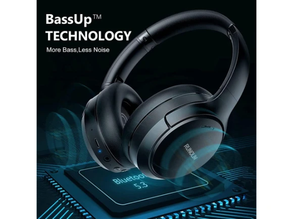 Wireless Over-Ear Headphones — Wireless Earbuds, RUNOLIM