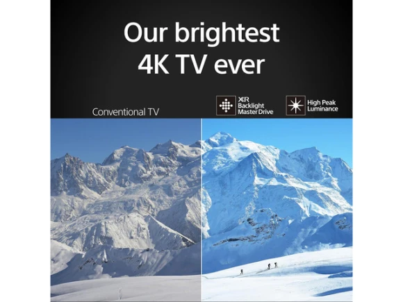 65-Inch 4K Ultra HD Mini LED and QLED Television — Smart TV, Sony