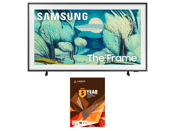 43-Inch QLED Smart TV with 5-Year Protection Plan — Smart TV, Samsung