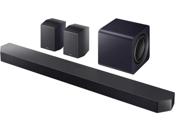 50-inch Neo QLED 4K Smart TV and 11.1.4-channel Soundbar Bundle — Smart TV, Samsung