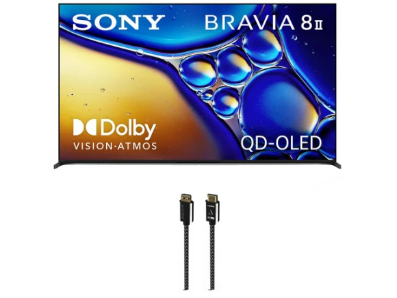 65-inch OLED Smart TV with 2.5 m HDMI cable — Smart TV, Sony