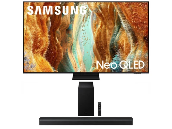 75-inch Neo QLED 4K Smart TV and Soundbar Bundle — Smart TV, Samsung