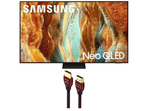 75-inch Neo QLED Television with HDMI Cable — Smart TV, Samsung