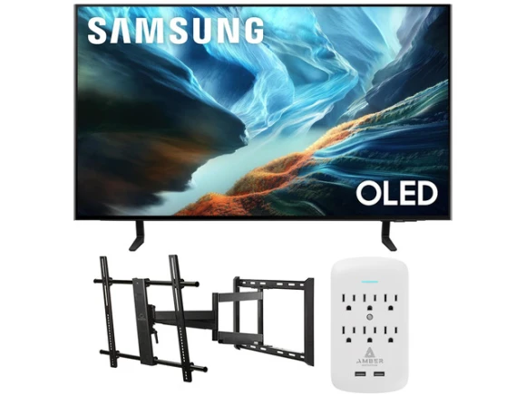 42-inch OLED 4K UHD Television with Mount and Surge Protector — Smart TV, Samsung