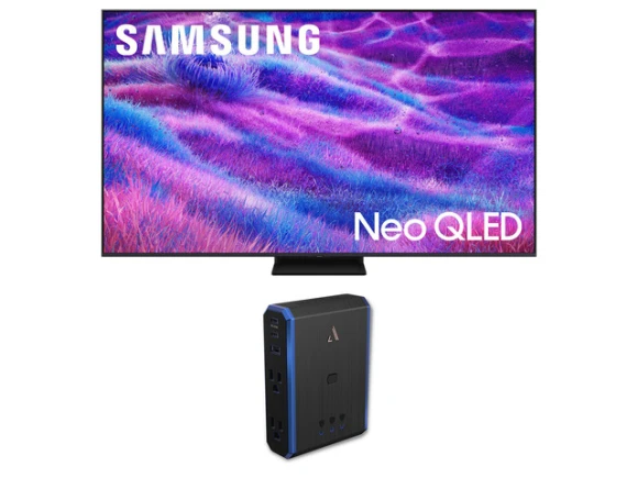 55-Inch Neo QLED 4K Smart TV Bundle — Smart TV, Samsung