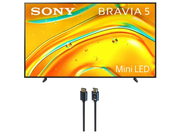 98-inch Mini LED LCD Television with 4K Active HDMI Cable — Smart TV, Sony