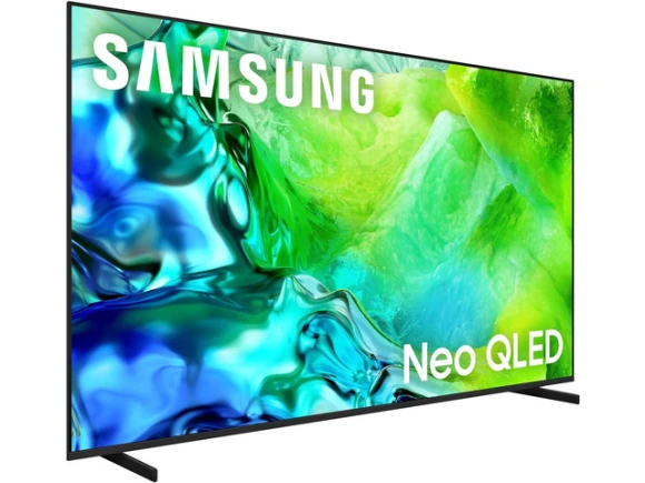 75-inch QLED television bundle with HDMI cable — Smart TV, Samsung