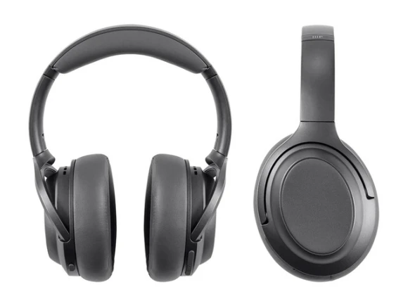 Over-ear Bluetooth headphones, Black — Wireless Earbuds, Monoprice