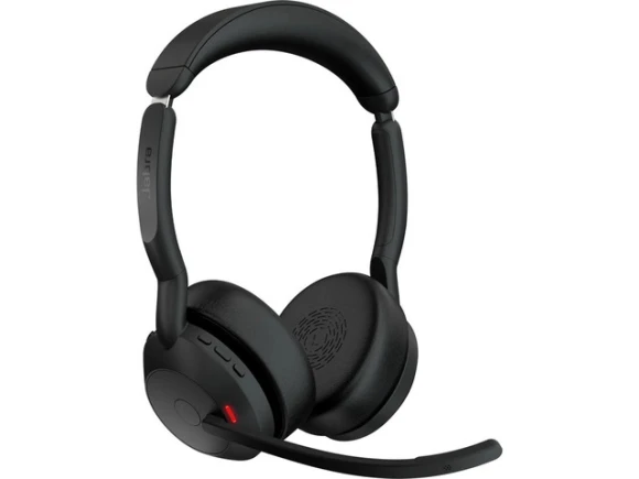 Evolve2 55 UC Wireless Headset, Black — Wireless Earbuds, Jabra