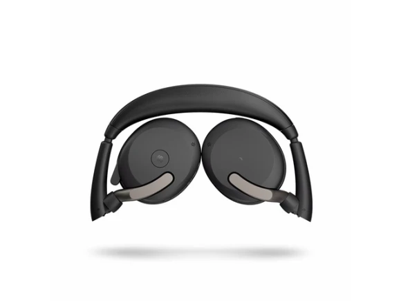 Evolve2 65 Flex MS Black Stereo Wireless Headset — Wireless Earbuds, Jabra