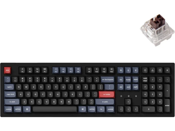 Full-size Wireless Mechanical Keyboard — Bluetooth Keyboard, Keychron