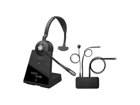 Mono Wireless Headset with EHS Avaya 14201-35 — Wireless Earbuds, Jabra