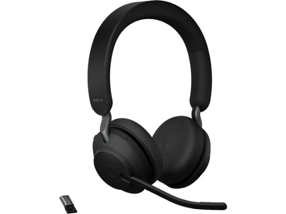 Stereo Over-the-Head Headset, Black — Wireless Earbuds, Jabra