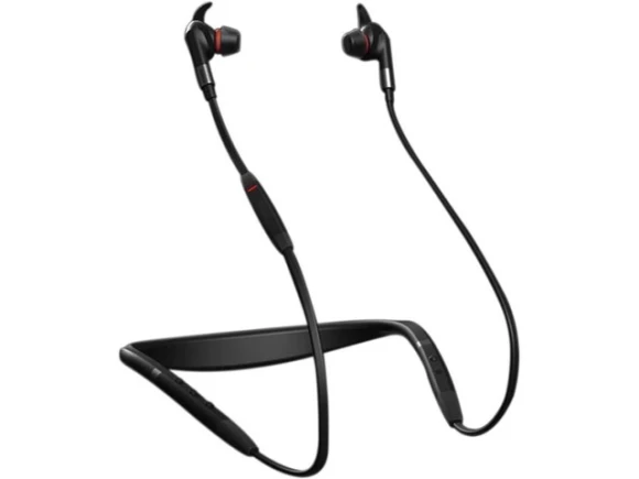 Wireless headset with around-the-neck earbuds — Wireless Earbuds, Jabra