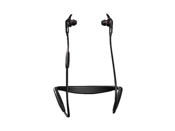 Wireless headset with around-the-neck earbuds — Wireless Earbuds, Jabra