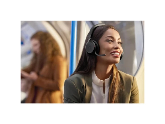Wireless stereo headset with charging stand — Wireless Earbuds, Jabra