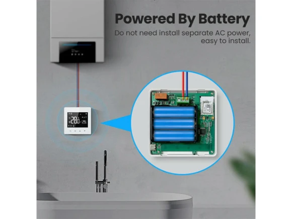 Water/Gas Boiler Temperature Controller — Smart Thermostat, YINGHUA