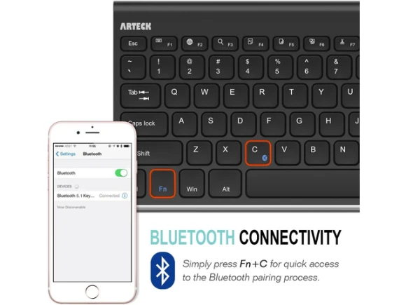 Bluetooth Keyboard — Bluetooth Keyboard, Arteck