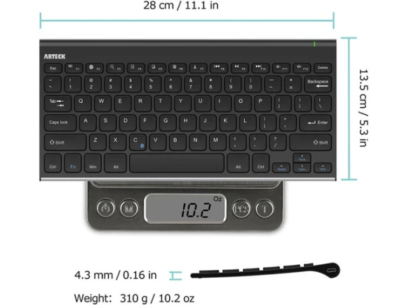 Bluetooth Keyboard — Bluetooth Keyboard, Arteck