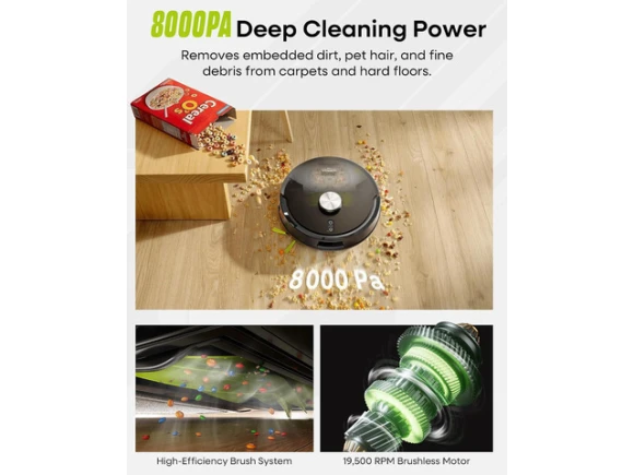 Robot Vacuum and Mop — Robot Vacuum, MONSGA