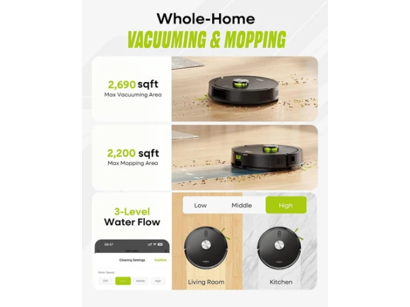 Robot Vacuum and Mop — Robot Vacuum, MONSGA
