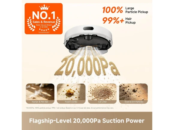 Robot vacuum and mop — Robot Vacuum, Dreame