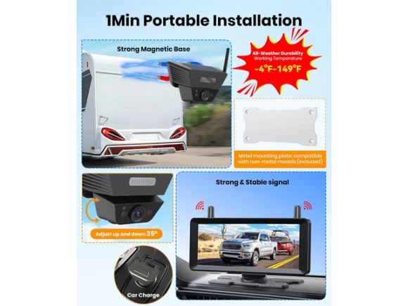 Wireless Backup Camera — Backup Camera, AUTO-VOX
