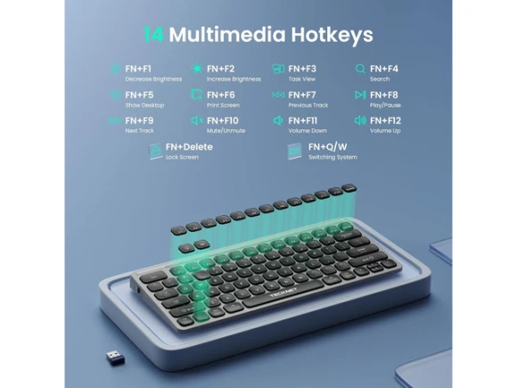 Wireless Bluetooth Keyboard — Bluetooth Keyboard, TECKNET