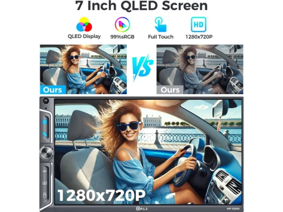 7-inch Car Stereo — Car Infotainment System, PLZ