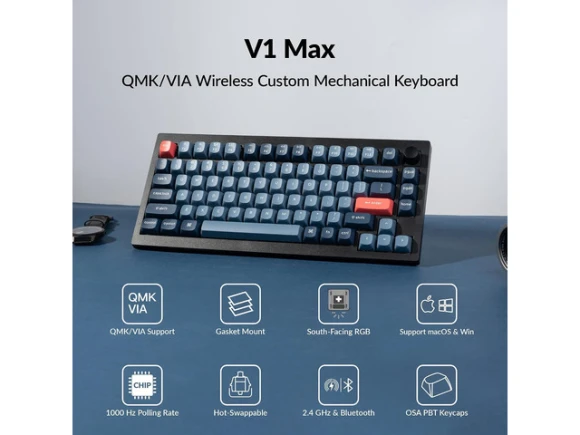 75% Mechanical Keyboard — Bluetooth Keyboard, Keychron