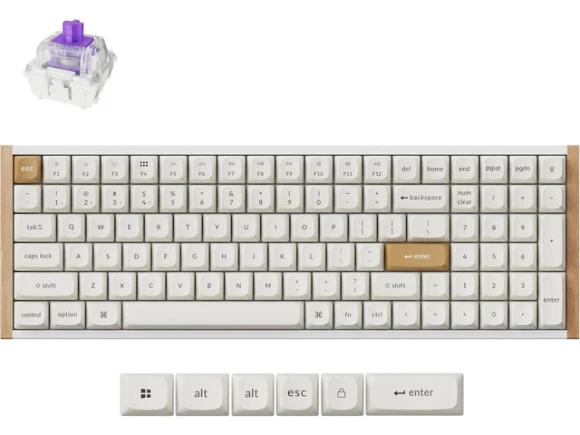 96% Hall Effect Mechanical Keyboard — Bluetooth Keyboard, Keychron