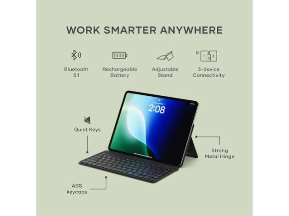 Compact Bluetooth Keyboard for iPad and Tablets — Bluetooth Keyboard, Satechi