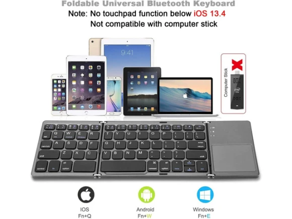 Foldable Bluetooth Keyboard — Bluetooth Keyboard, TUKO