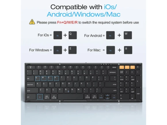 Foldable Bluetooth Keyboard — Bluetooth Keyboard, OMOTON