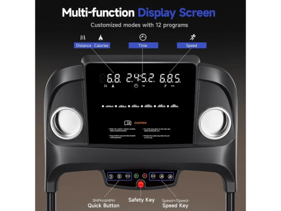 Folding Treadmill — Connected Equipment, TUKO