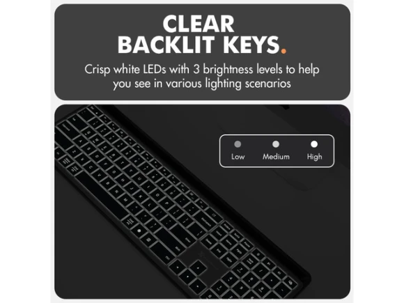 Full-Size Bluetooth Keyboard — Bluetooth Keyboard, TUKO