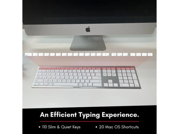 Full-Size Wireless Bluetooth Keyboard — Bluetooth Keyboard, Macally