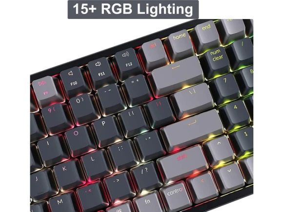 Mechanical Keyboard with RGB LED Backlighting — Bluetooth Keyboard, Keychron