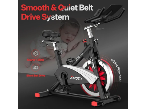 Stationary Exercise Bike — Connected Equipment, JOROTO