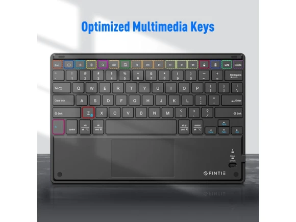 Wireless Bluetooth Keyboard with Built-In Multi-Touch Touchpad — Bluetooth Keyboard, FINTIE