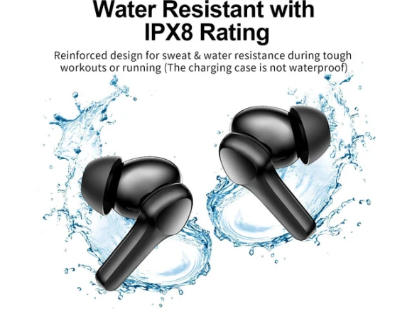 Black Wireless Earbuds — Wireless Earbuds, KUKA