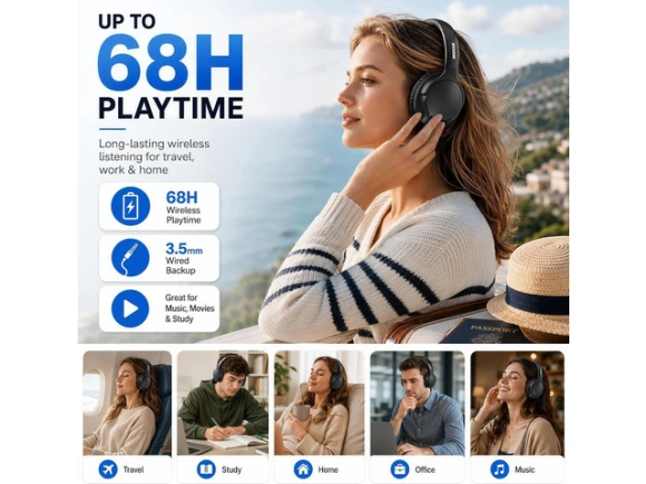 Bluetooth Headphones — Wireless Earbuds, KUKA