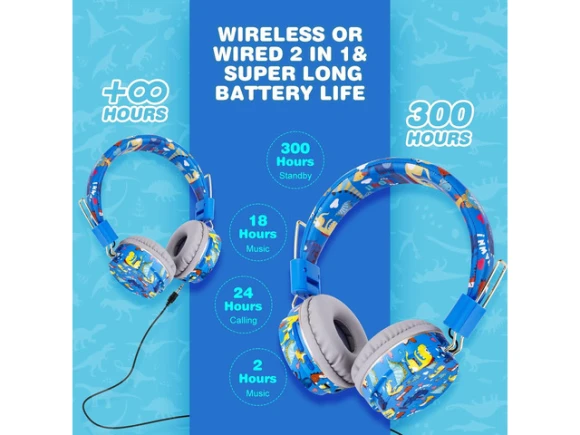 Bluetooth Headphones — Wireless Earbuds, QearFun
